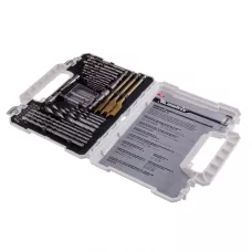 Набор из 50 предм.(сверла комб., биты, адаптер, головки) MATRIX 725650