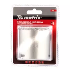 Кольцевая коронка с карбидным напылением, 73 мм MATRIX 72854