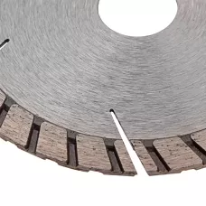 Диск алмазный GROSS 115х22,2 мм., турбо-сегментный, сухое резание 73019