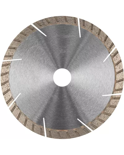 Диск алмазный, 150 х 22.2 мм, турбо-сегментный, сухая резка Gross