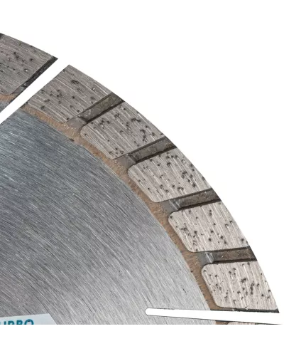 Диск алмазный, 150 х 22.2 мм, турбо-сегментный, сухая резка Gross