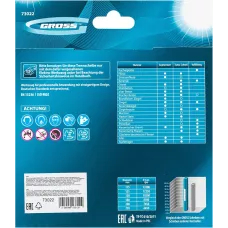 Диск алмазный GROSS 150х22,2 мм., турбо-сегментный, сухое резание 73022