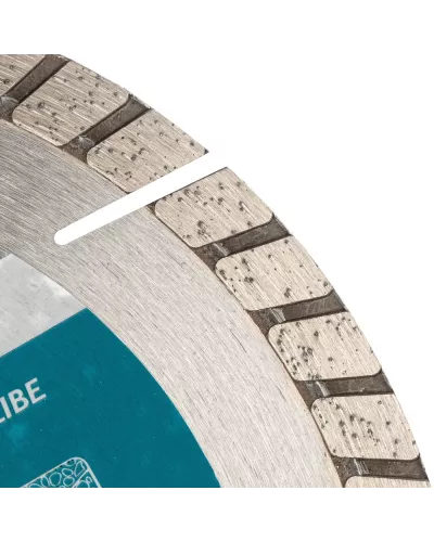 Диск алмазный, 180 х 22.2 мм, турбо-сегментный, сухая резка Gross