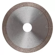 Диск алмазный GROSS 125х22,2 мм., сплошной c лазерной перфорацией, мокрое резание 73038