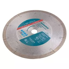 Диск алмазный GROSS 230х22,2 мм., сплошной c лазерной перфорацией, мокрое резание 73049