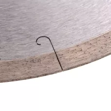 Диск алмазный GROSS 230х22,2 мм., сплошной c лазерной перфорацией, мокрое резание 73049