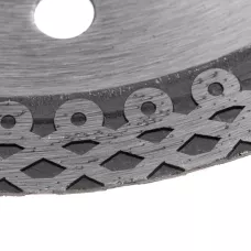 Диск алмазный GROSS 115х22,2 мм., тонкий, сплошной (Jaguar), мокрое резание 73052