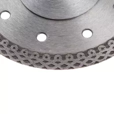 Диск алмазный GROSS 125х22,2 мм., тонкий, сплошной (Jaguar), мокрое резание 73053