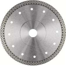 Диск алмазный GROSS 180х22,2 мм., тонкий, сплошной (Jaguar), мокрое резание 73056