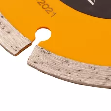 Диск алмазный отрезной DENZEL73101, сегментный, 125 x 22.2 мм, сухая резка