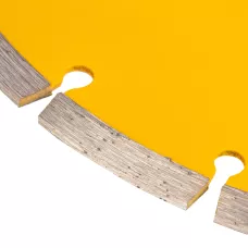 Диск алмазный отрезной DENZEL73104, сегментный, 230 x 22.2 мм, сухая резка