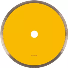 Диск алмазный сплошной DENZEL супертонкий, 250 х 25,4 мм, горячее прессование, мокрое резание