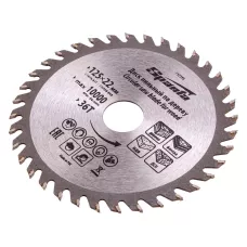 Пильный диск по дереву, 125 х 22мм, 36 зубьев SPARTA 732395