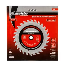 Пильный диск по дереву, 160 х 32 мм, 48 зубьев MATRIX  73251