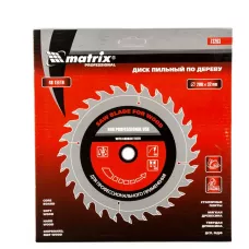 Пильный диск по дереву, 200 х 32 мм, 48 зубьев MATRIX  73263