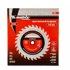 Пильный диск по дереву, 150 х 20 мм, 24 зуба MATRIX  73272