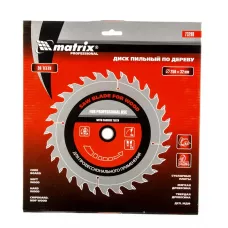 Пильный диск по дереву, 250 х 32 мм, 36 зубьев MATRIX  73298