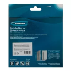 Пильный диск по дереву GROSS 150 x 20/16 x 24Т 73304