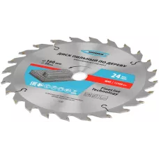Пильный диск по дереву GROSS 160 x 20/16 x 24Т 73307