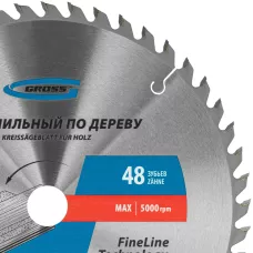 Пильный диск по дереву GROSS 305 x 30 x 48Т 73344
