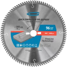 Пильный диск по дереву GROSS 305 x 30 x 96Т 73346