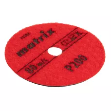 Алмазный гибкий шлифовальный круг, 100 мм, P200, сухое шлифование, 5 ш. MATRIX 73502