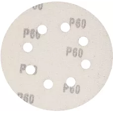 Круг абразивный под "липучку", перфориров., P 60, 125 мм MATRIX 73803