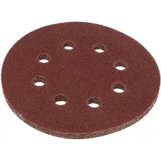Круг абразивный под "липучку", перфориров., P 60, 125 мм MATRIX 73803