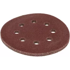 Круг абразивный под "липучку", перфориров., P 80, 125 мм MATRIX 73804