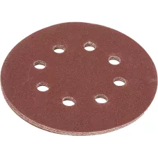 Круг абразивный под "липучку", перфориров., P 120, 125 мм MATRIX 73806