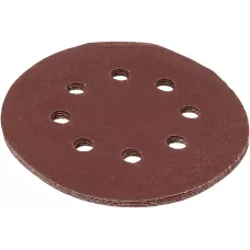 Круг абразивный под "липучку", перфориров., P 220, 125 мм MATRIX 73809