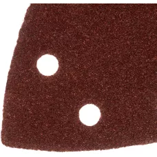 Треугольник абразивный на ворc. подложке под "липучку", перф., P 60, 150х150х100 мм, 5 шт. Denzel