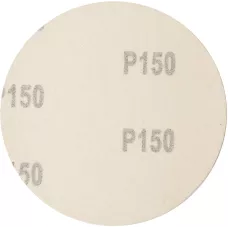 Круг абразивный на ворсовой подложке под "липучку", P 150, 125 мм, 10 шт Сибртех