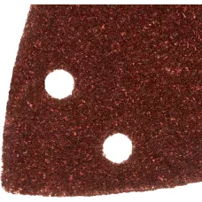 Треугольник абразивный на ворc. подложке под "липучку", перф., P 100, 150х150х100 мм, 5 шт. Denzel
