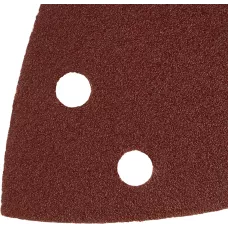 Треугольник абразивный на ворc. подложке под "липучку", перф., P 120, 150х150х100 мм, 5 шт. Denzel