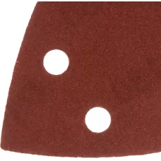 Треугольник абразивный на ворc. подложке под "липучку", перф., P 180, 150х150х100 мм, 5 шт. Denzel