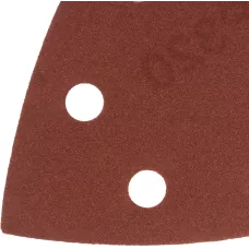 Треугольник абразивный на ворc. подложке под "липучку", перф., P 320, 150х150х100 мм, 5 шт. Denzel