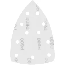 Треугольник абразивный на ворc. подложке под "липучку", перф., P 600, 150х150х100 мм, 5 шт. Denzel