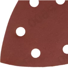 Треугольник абразивный на ворc. подложке под "липучку", перф., P 600, 150х150х100 мм, 5 шт. Denzel