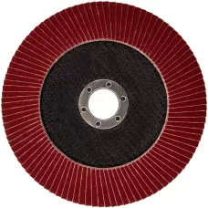 Круг лепестковый торцевой КЛТ-1, зернистость Р 120(10Н), 150 х 22.2 мм, "БАЗ" Россия