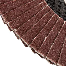 Круг лепестковый торцевой, P 100, 125 х 22,2 мм MATRIX 74047