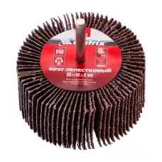 Круг лепестковый для дрели, 80 х 40 х 6 мм, P 40 MATRIX 74150