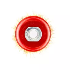 Щетка для УШМ, 65 мм, М14, "чашка",витая проволока MATRIX 74603