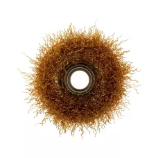 Щетка для УШМ, 65 мм, М14, "чашка",витая проволока MATRIX 74603