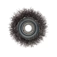 Щетка для УШМ, 65 мм, М14, "чашка", витая проволока 0.3 мм Сибртех