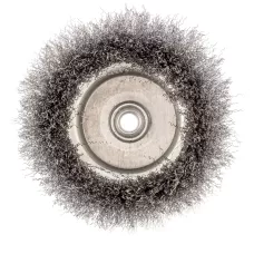 Щетка для УШМ, 150 мм, М14, "чашка", витая проволока 0.3 мм Сибртех