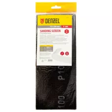Сетка абразивная DENZEL 75171, P100, 115 x 280 мм, 5 шт.
