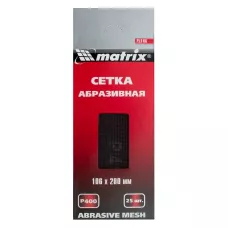 Сетка абразивная, P 400, 106 х 280 мм, 25 шт MATRIX  75186