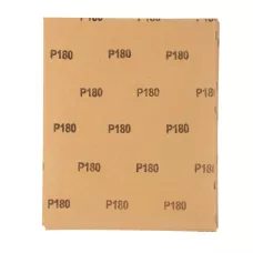 Шлифлист на бумажной основе, P 180, 230 х 280 мм, 10 шт MATRIX 75612