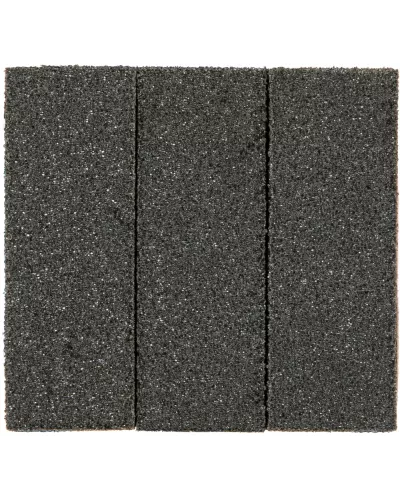 Губка для шлифования, 100 х 70 х 25 мм, мягкая, 3 шт, P 60/80, P 60/100, P 80/120 Matrix